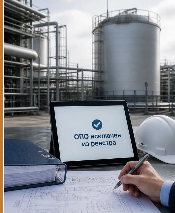 Исключение ОПО из госреестра в Одинцове от 31068 р. | Авеста ОТиПБ